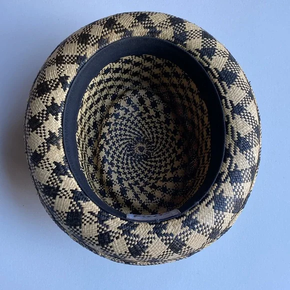 Men’s straw pork pie - Picture 5 of 5